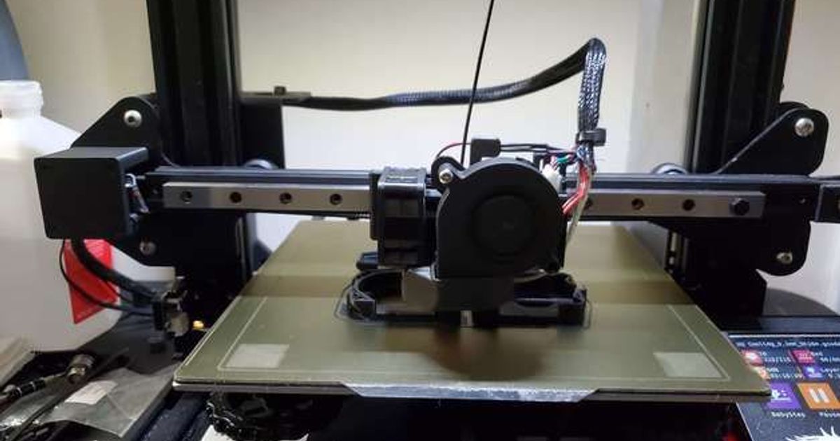 Ender 3 Linear Rail Mount for BIQU H2 by Trevor | Download free STL ...