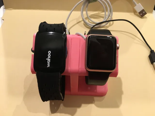 Tickr Fit Charger Holder for Dual Apple Watch Holder