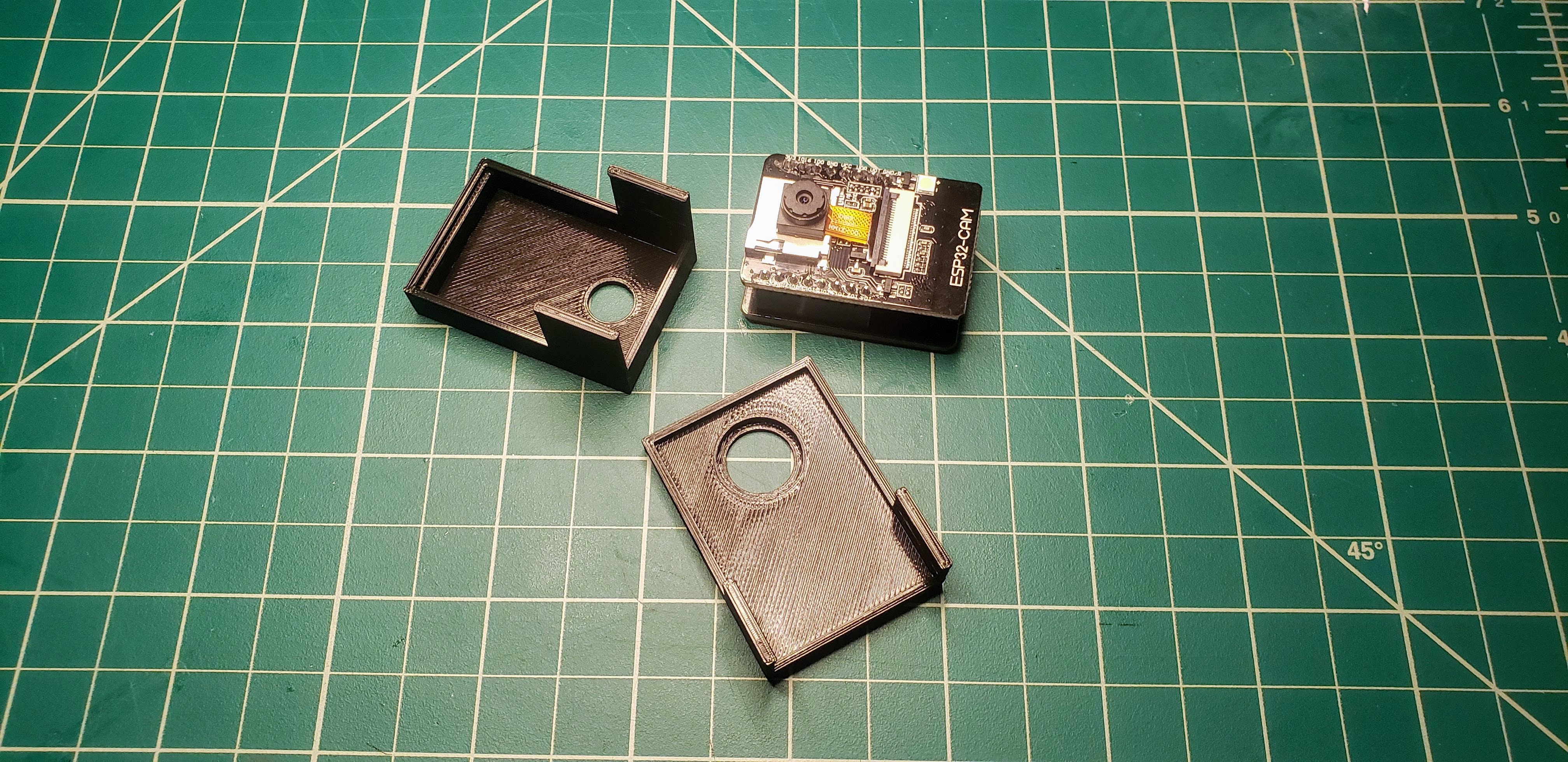 ESP32-Cam Door Peephole Mount by Joshua | Download free STL model ...