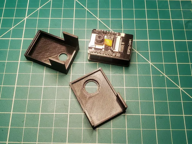 ESP32-Cam Door Peephole Mount