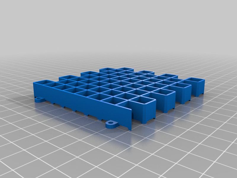 Miniatura 6 do modelo 3D LEDMatrix Diffuser Grid
