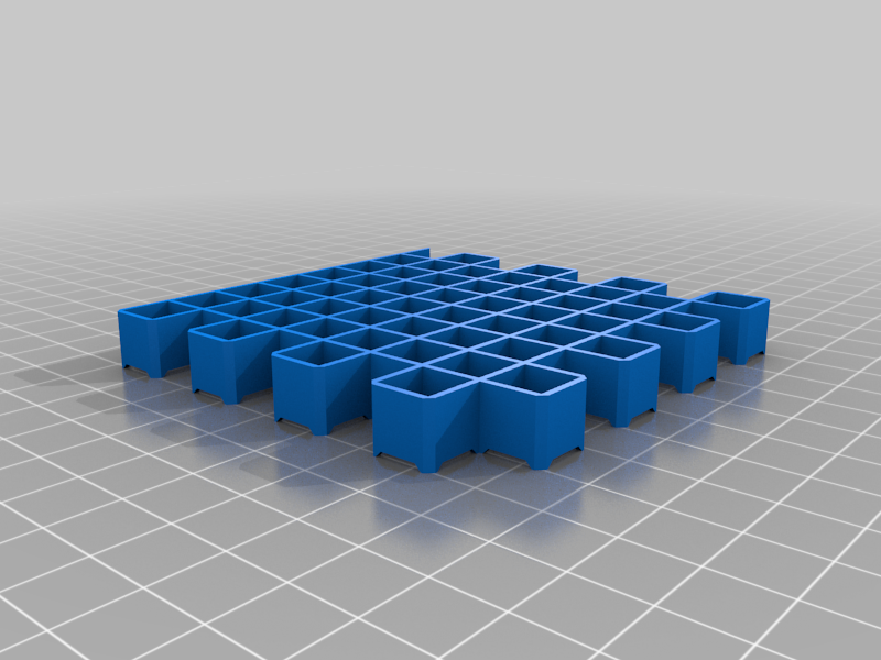 Miniatura 8 do modelo 3D LEDMatrix Diffuser Grid