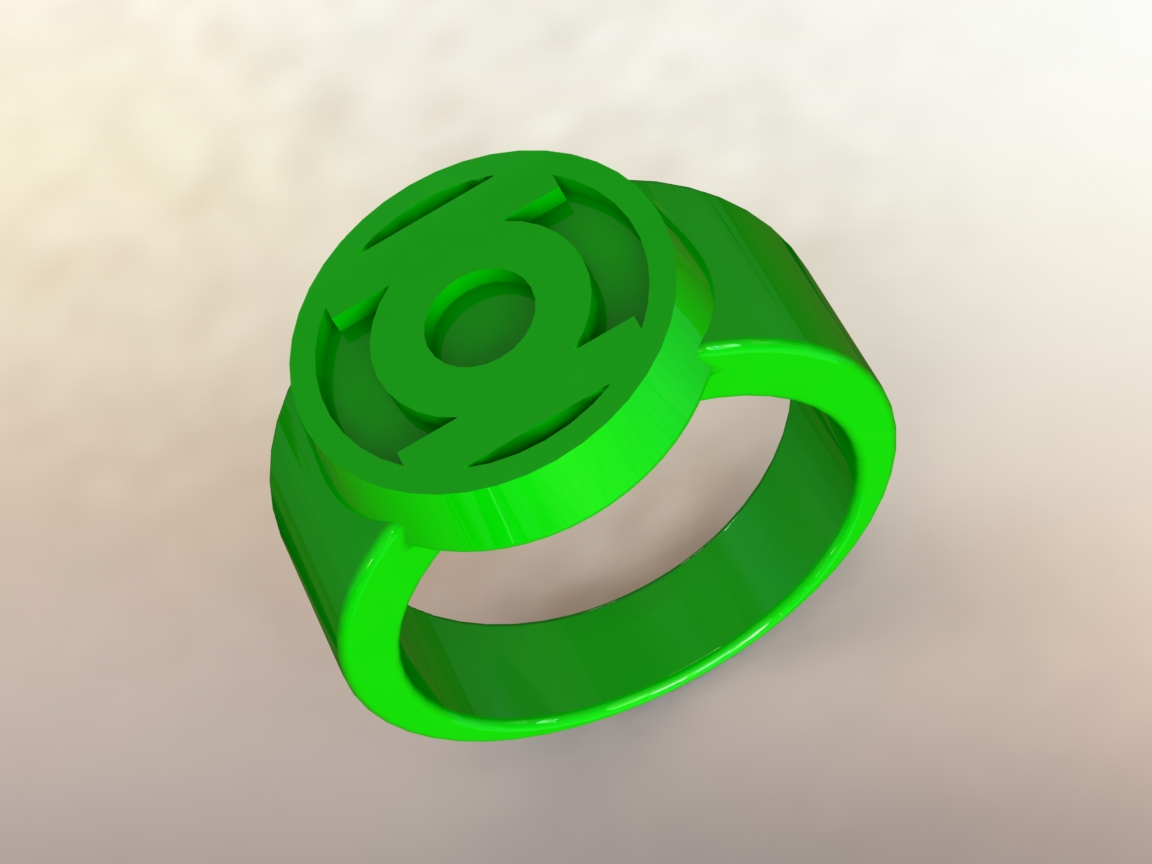 Green Lantern Ring - classic