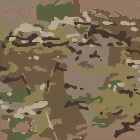 Camouflage Stencil Set