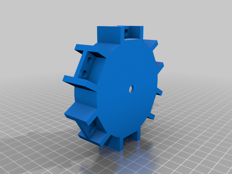 6 pole rotor