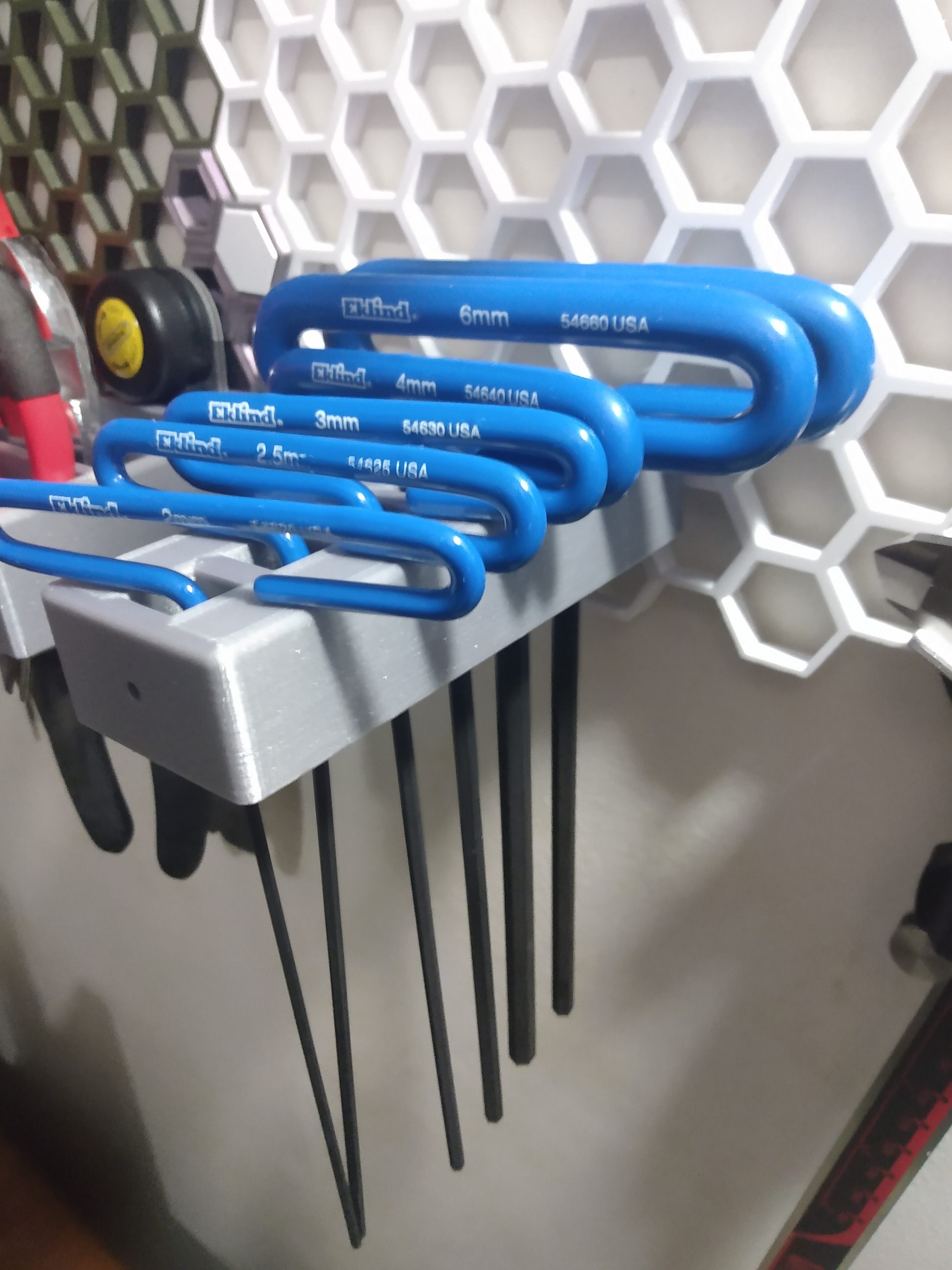 THandle Hex Key Holder Storage Wall by Luke Download free STL model