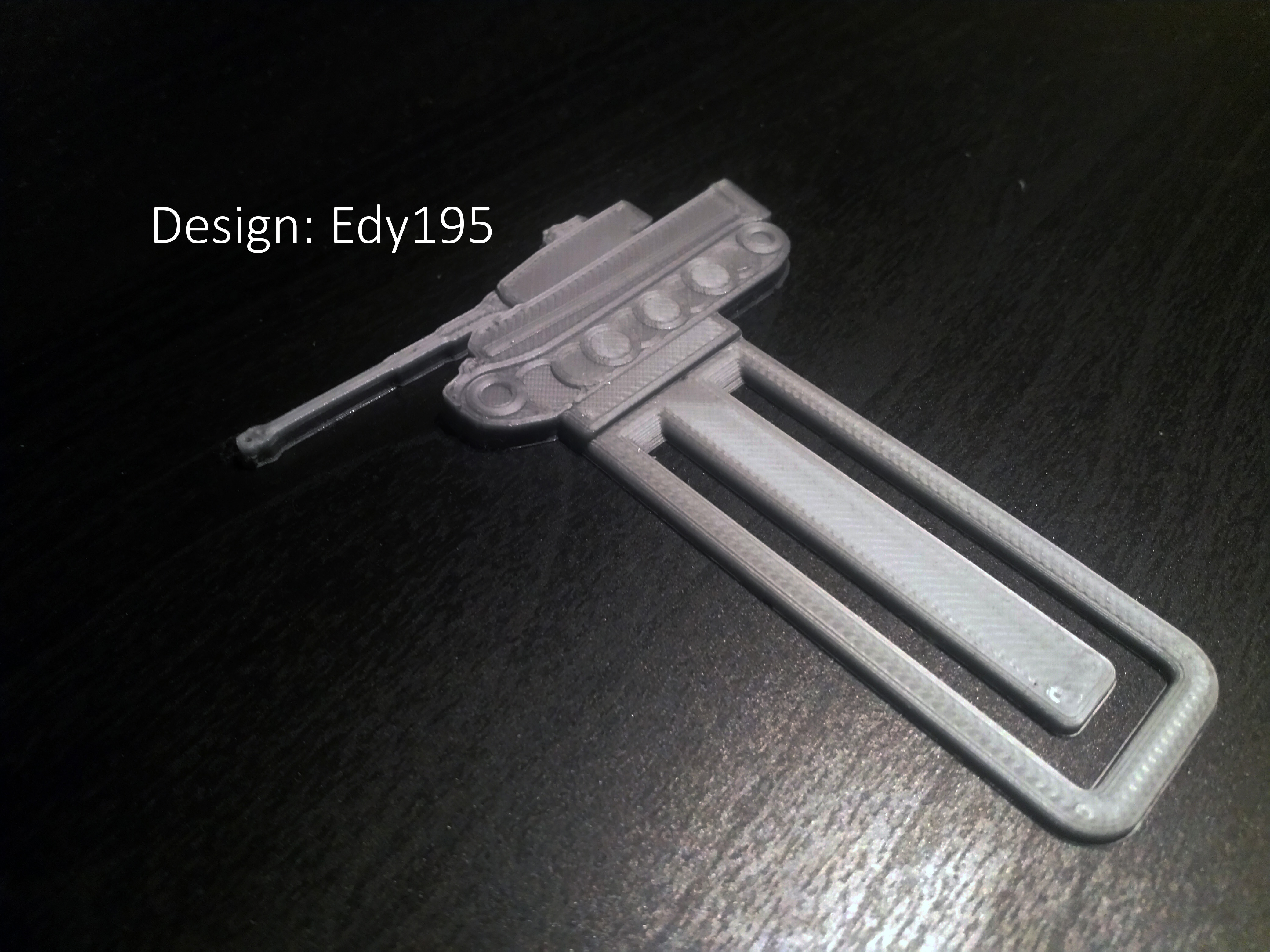 Tiger Tank Bookmark