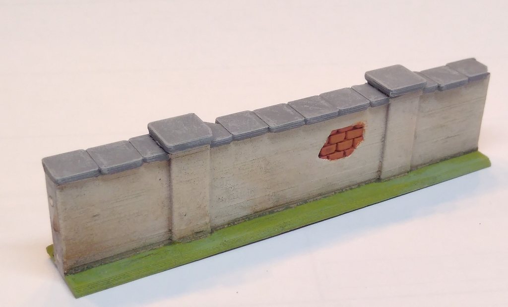 Miniatura 3 do modelo 3D High Stone Wall