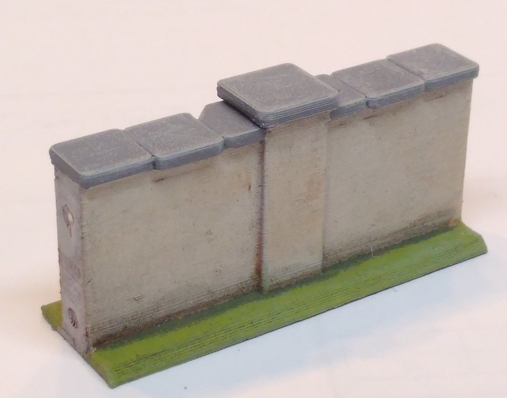 Miniatura 6 do modelo 3D High Stone Wall