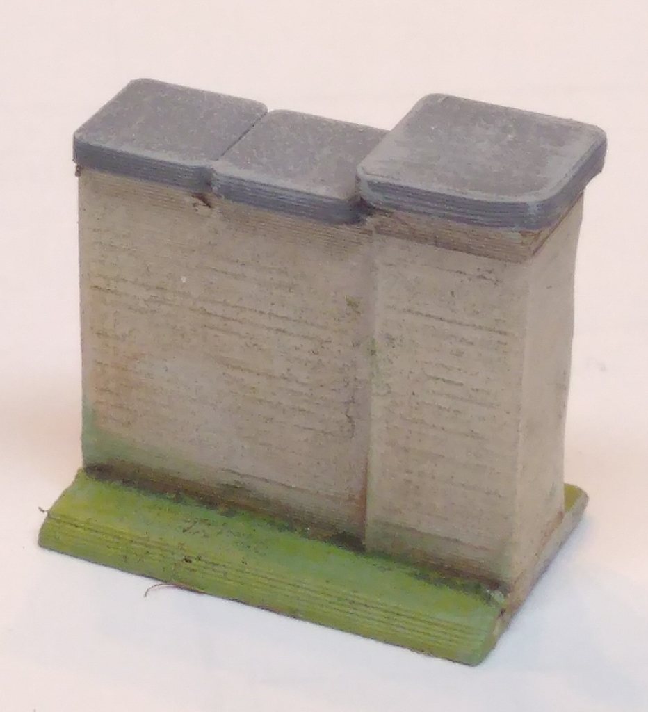 Miniatura 9 do modelo 3D High Stone Wall