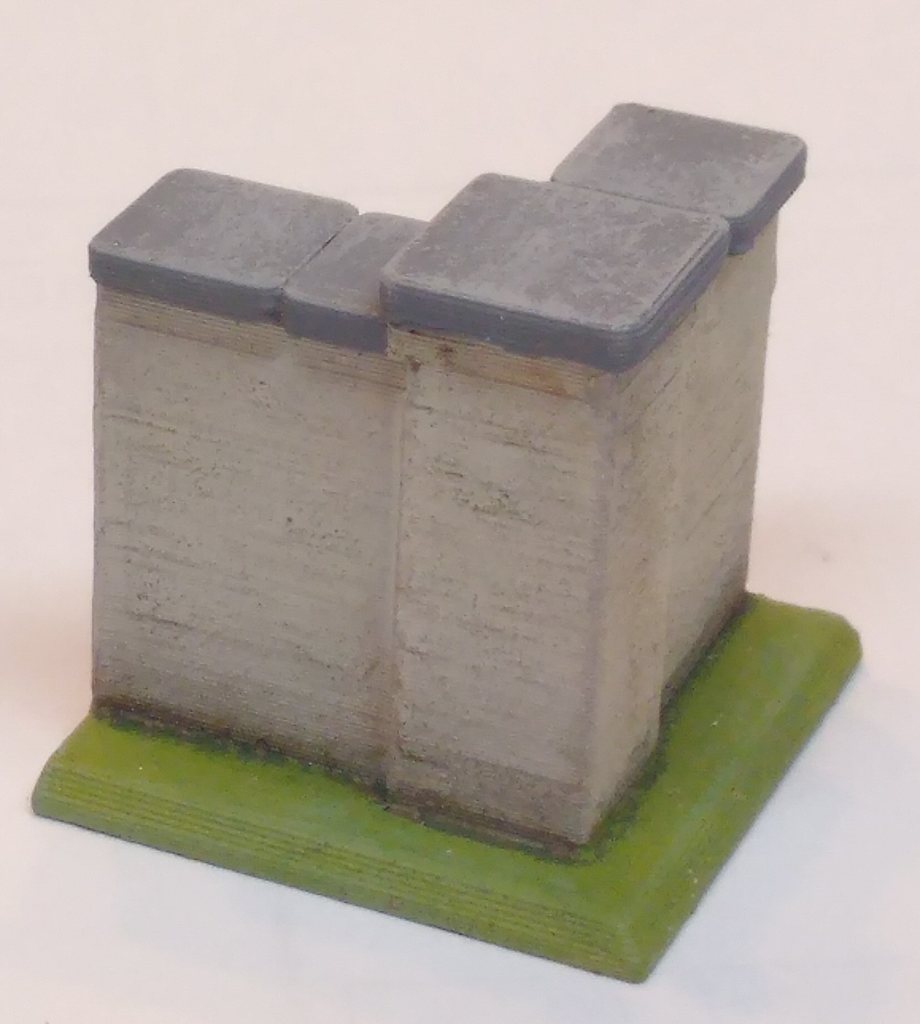 Miniatura 10 do modelo 3D High Stone Wall