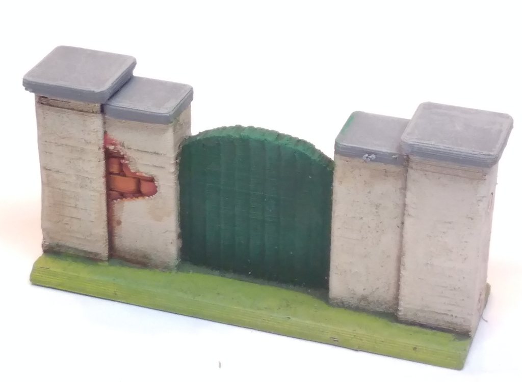 Miniatura 14 do modelo 3D High Stone Wall