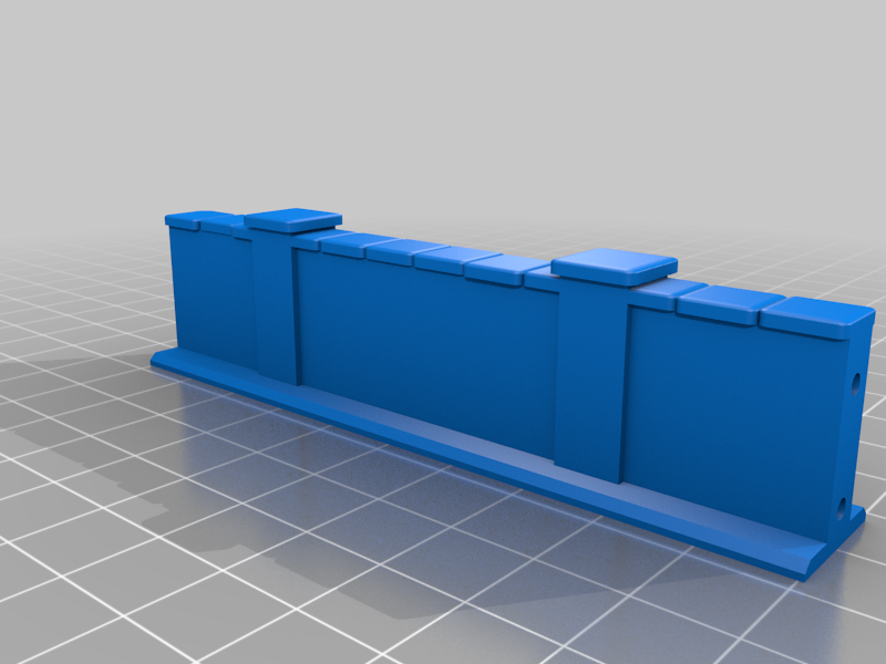 Miniatura 20 do modelo 3D High Stone Wall