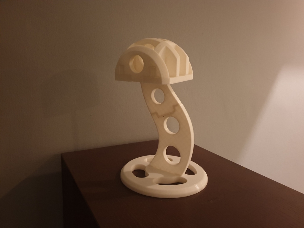 Bike helmet stand by Phil M Download free STL model