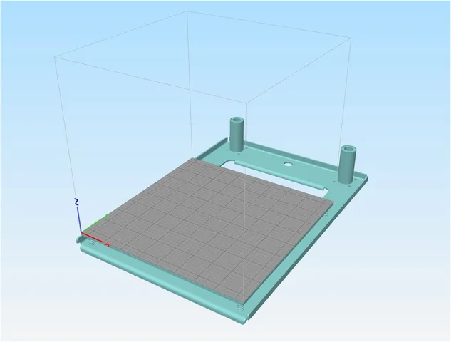 TRONXY D01 bed STL model