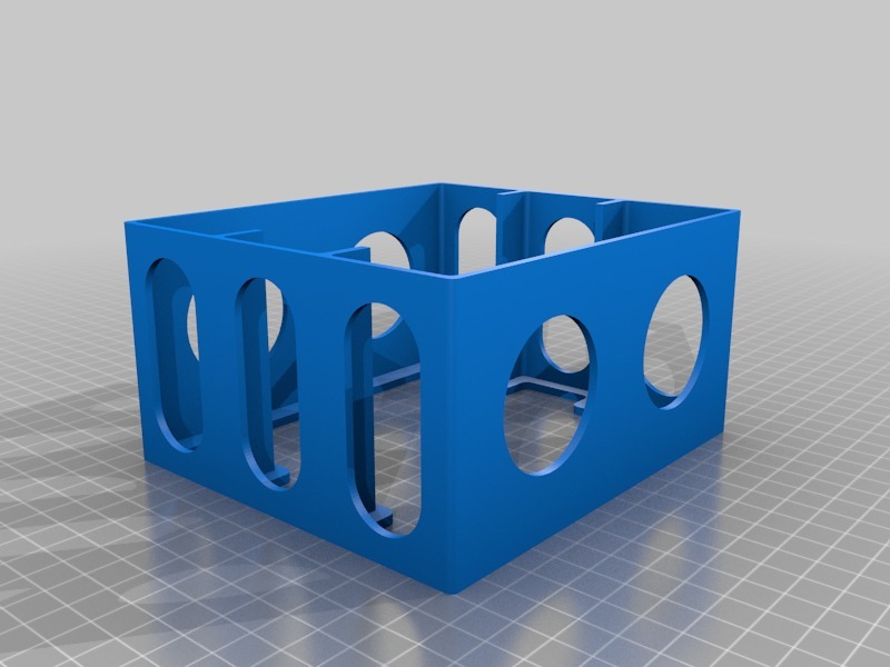 Miniatura 2 do modelo 3D Storage cabinet -draws 