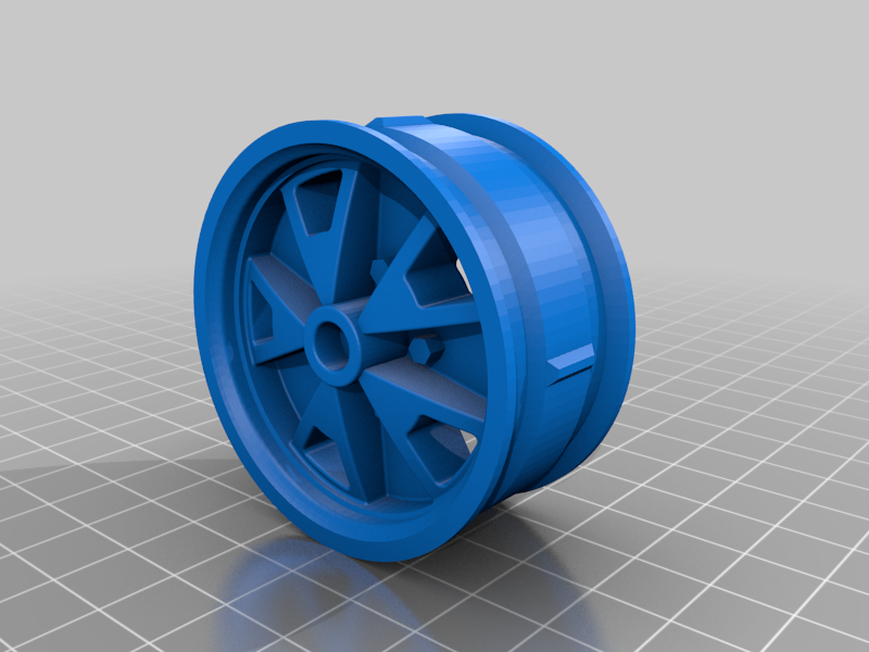 67 Ford style wheel 1/10th
