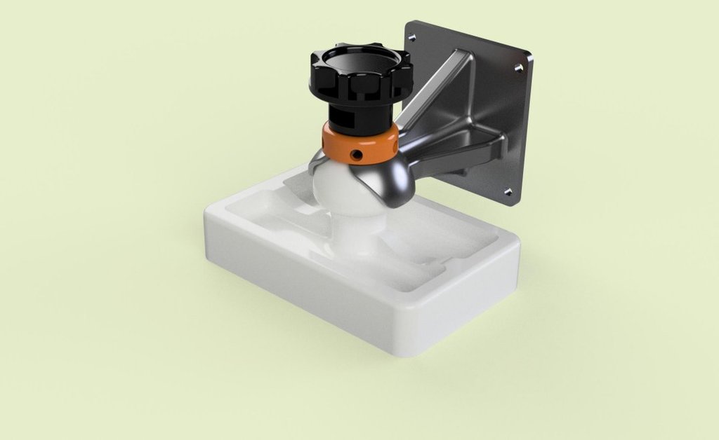 SLA print head - yoke 