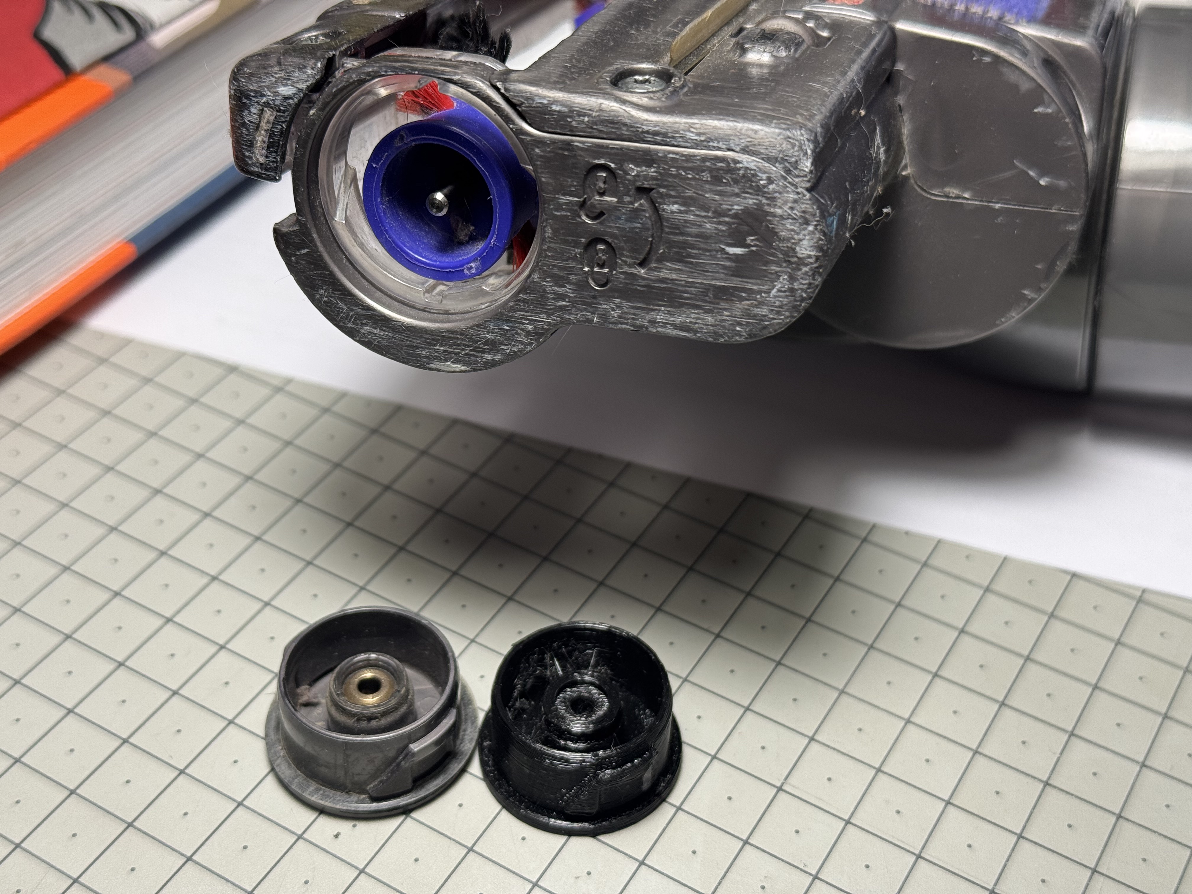 Dyson DC35 & DC45 - Centrage de brosse