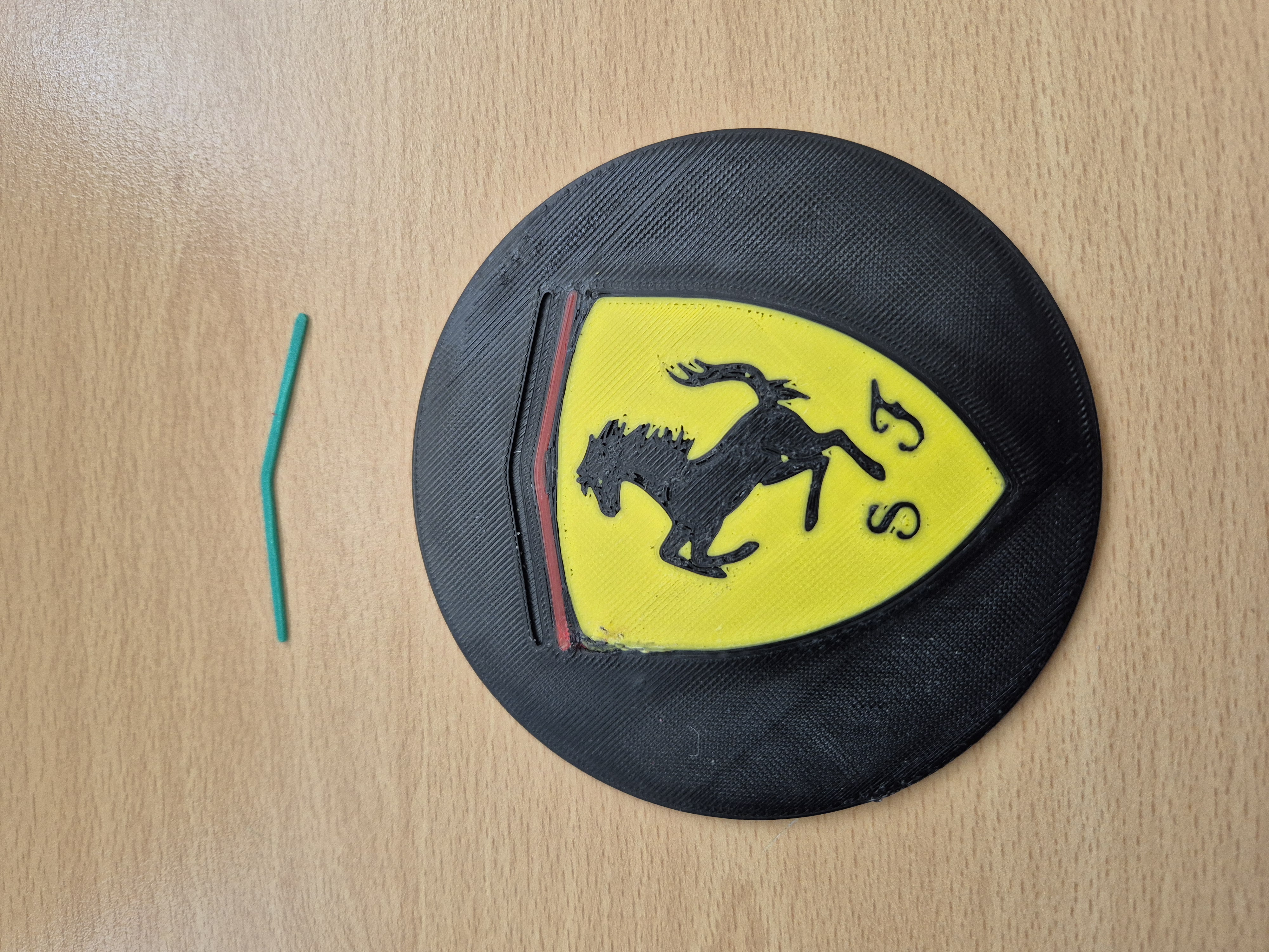 Coaster of the F1 team Ferrari