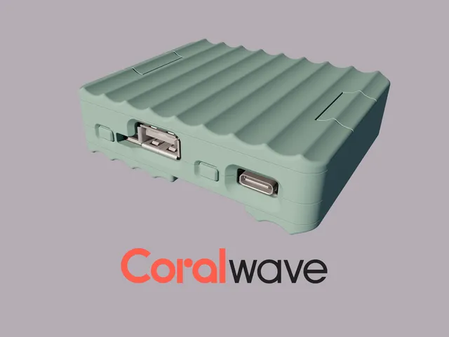 Coral Wave Case for Coralboard SL Google I/O Edition