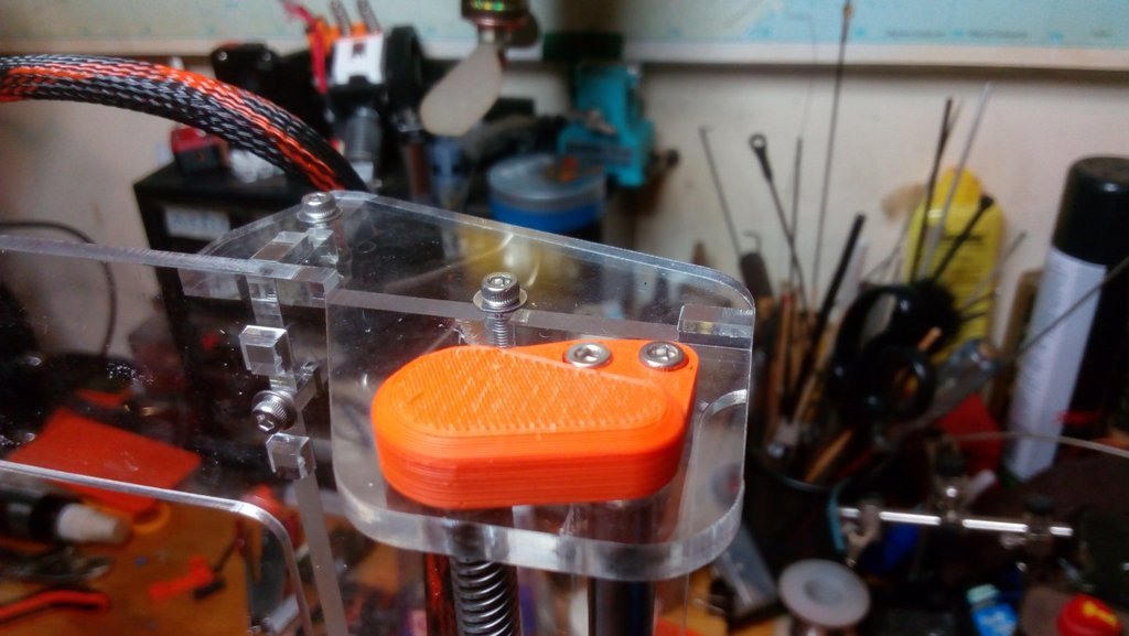 Prusa i3 Z axis bearing holder by Phil M Download free STL model