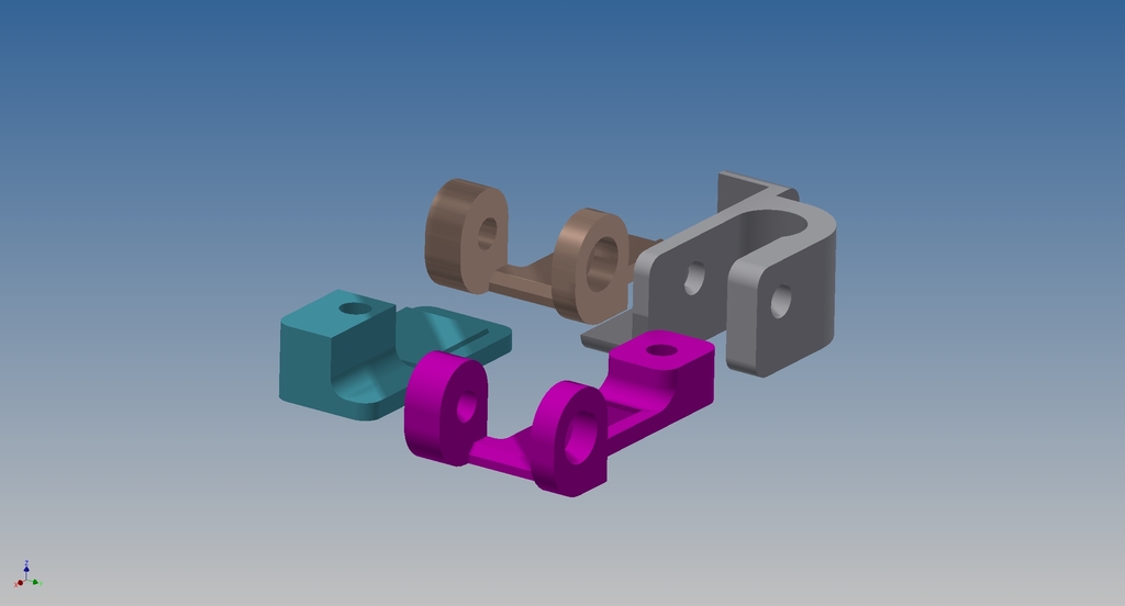 Miniatura 4 do modelo 3D micro switch endstop 