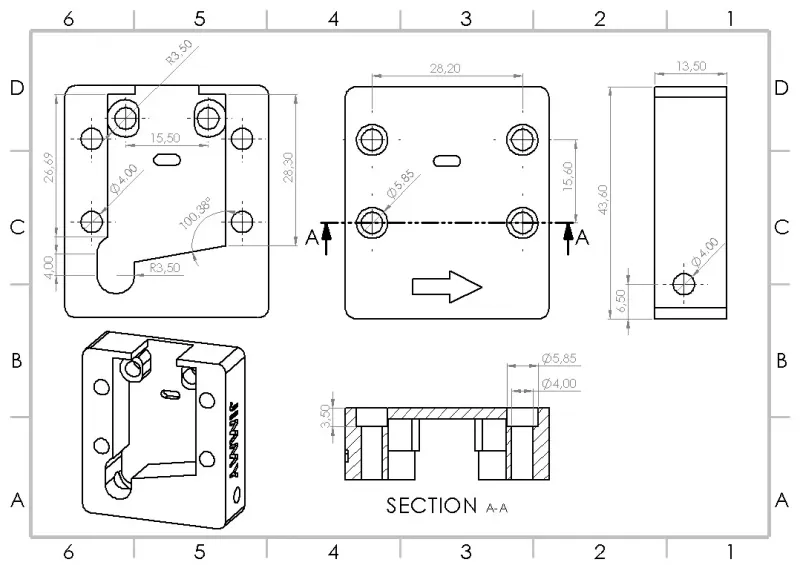 Runout Sensor case/box replacement by Dacraun | Download free STL model ...