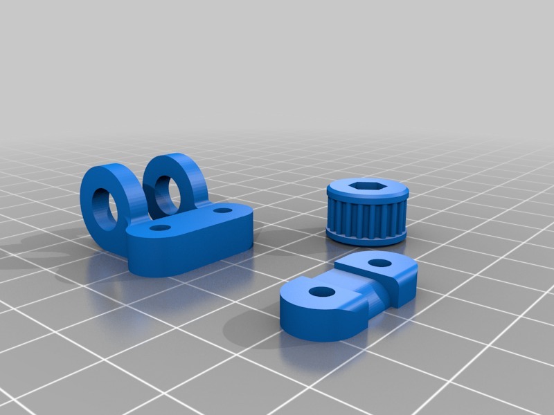 T2 belt tensioner . X axis belt tensioner by Phil M | Download free STL ...