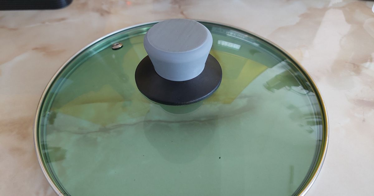 Pot Lid Knob by Trei D Download free STL model