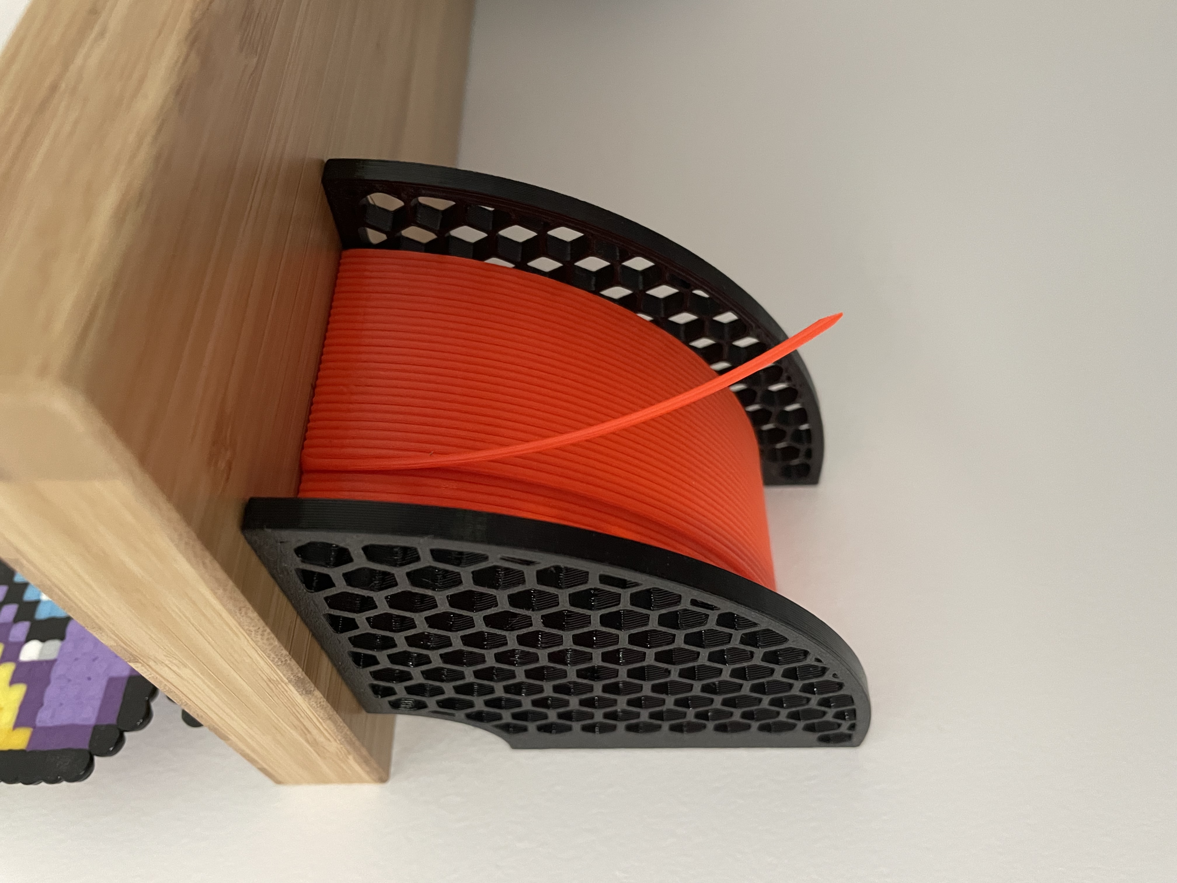 Miniatura 5 do modelo 3D Customizable Spool Bracket Shelf