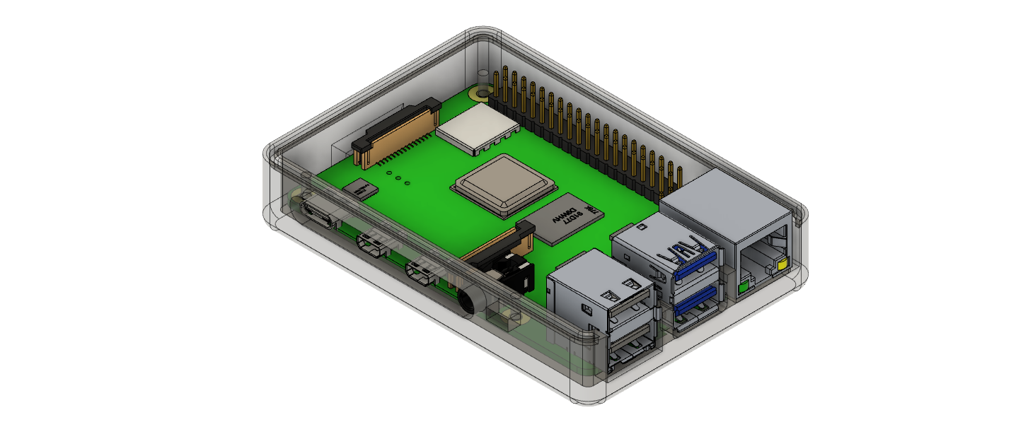 Case for Raspberry Pi 4B