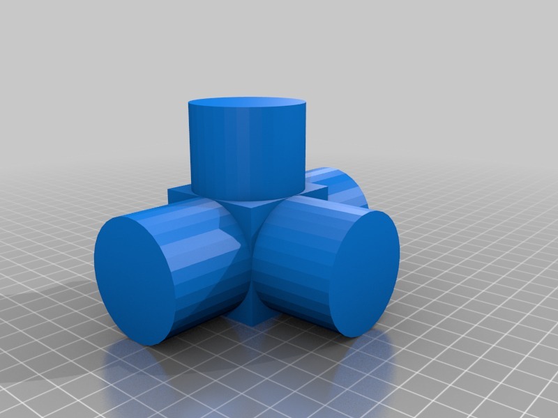 40mm PVC Pipe FPV Tower connector joint (Peg style)