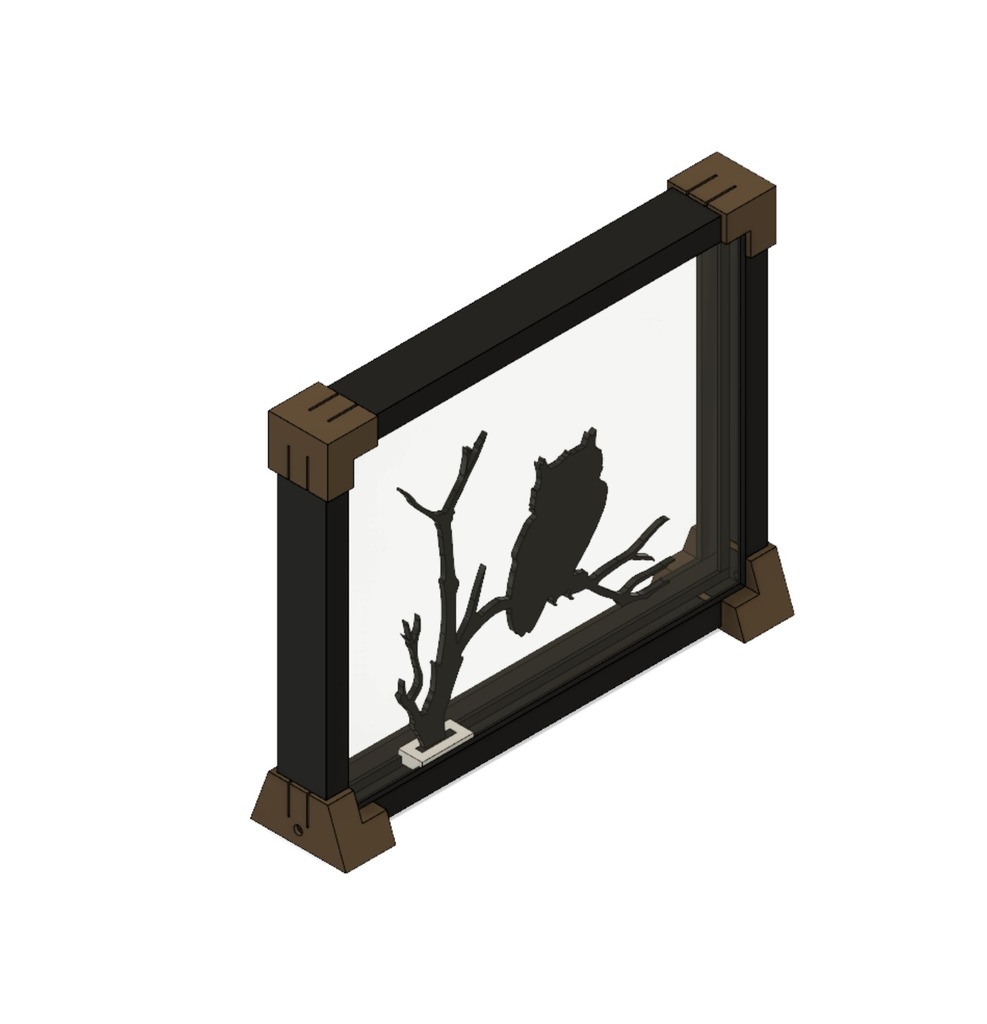 HJV Dual Acryl LED Frame