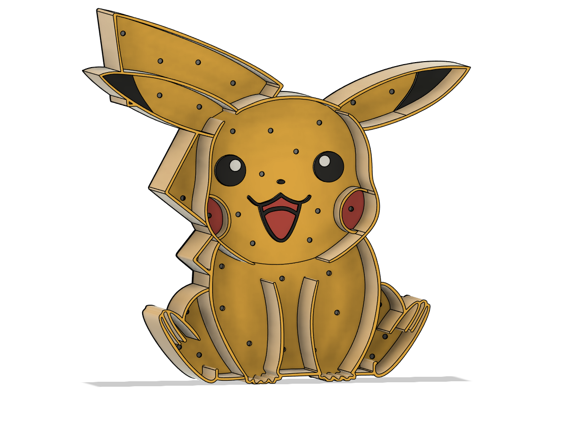 Pikachu Led Lamp