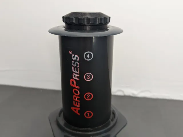 Coffe compartments for Aeropress