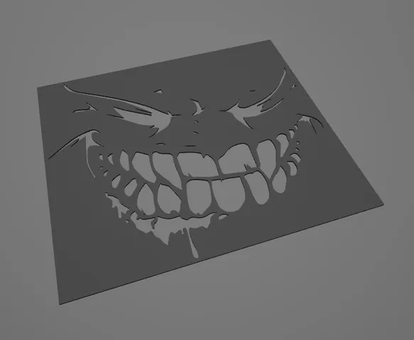 GrinFace Stencil