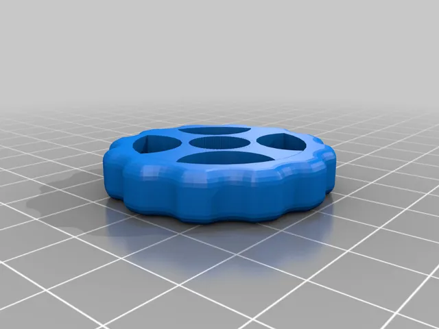 Low Profile Locking Extruder Knob