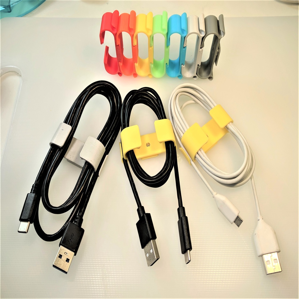 Stackable cable clips