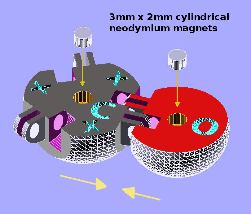 Lab Fridge Magnets Molecular modeling fridge magnet set por mkuiper | Descargar modelo STL ...