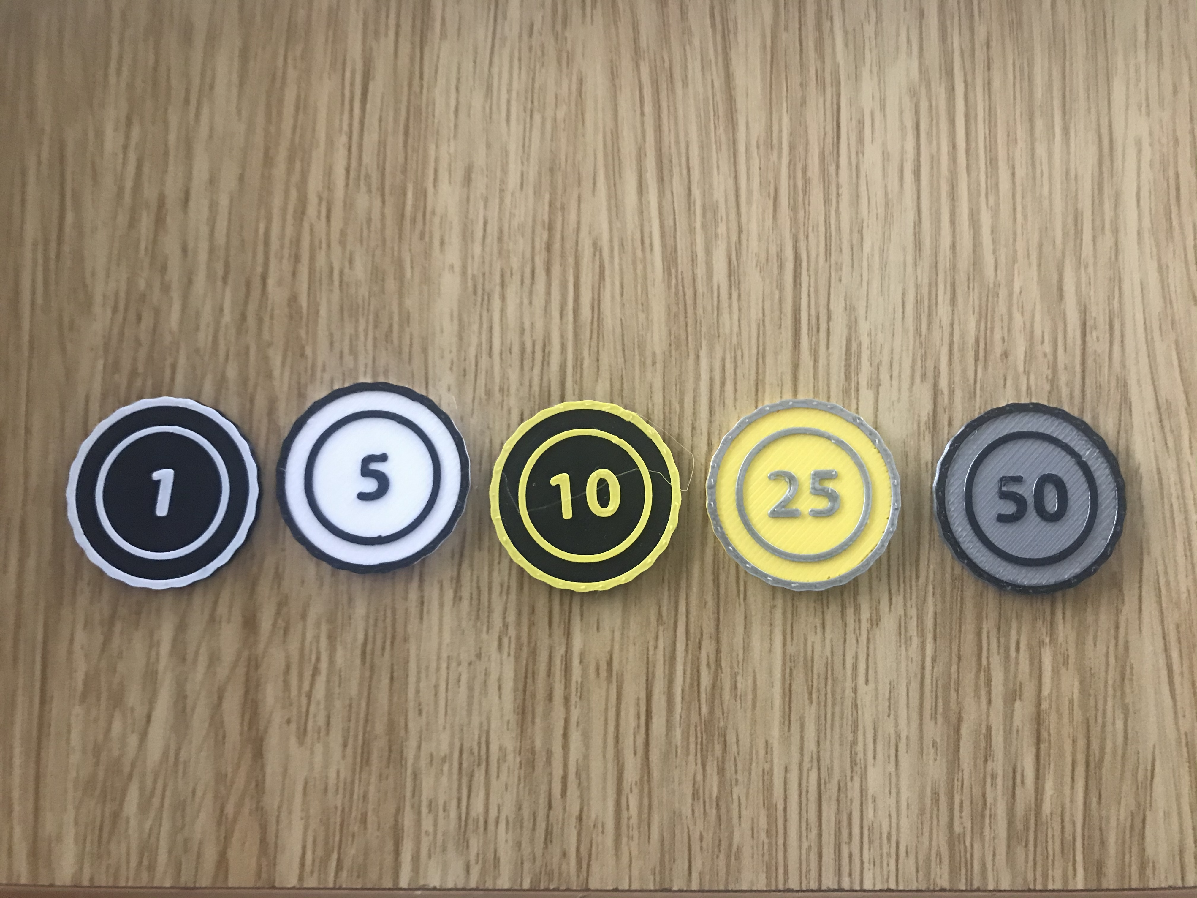 Award Tokens (coins)