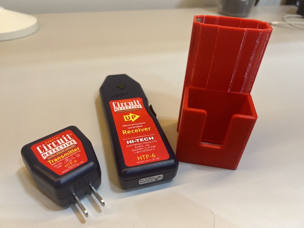 Sleeve Holder For Harbor Freight Circuit Detector (transmitter/receiver