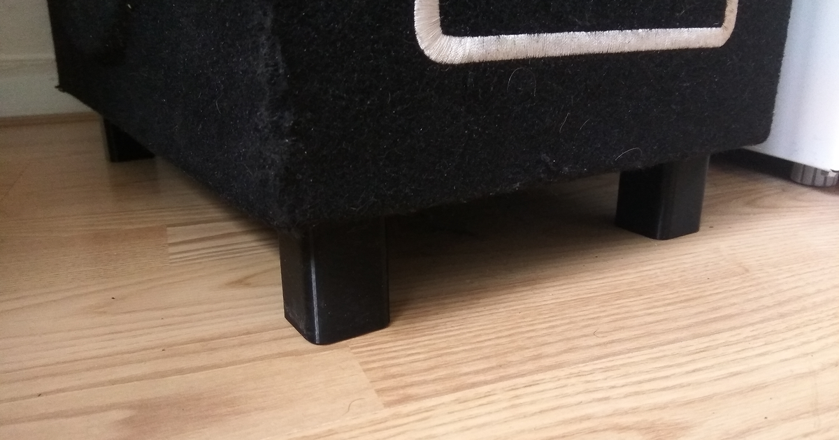 Subwoofer Legs by The3Designer Download free STL model