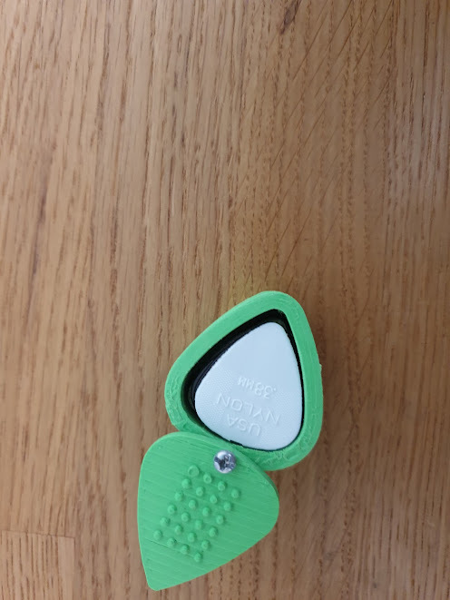 Guitar pic holder