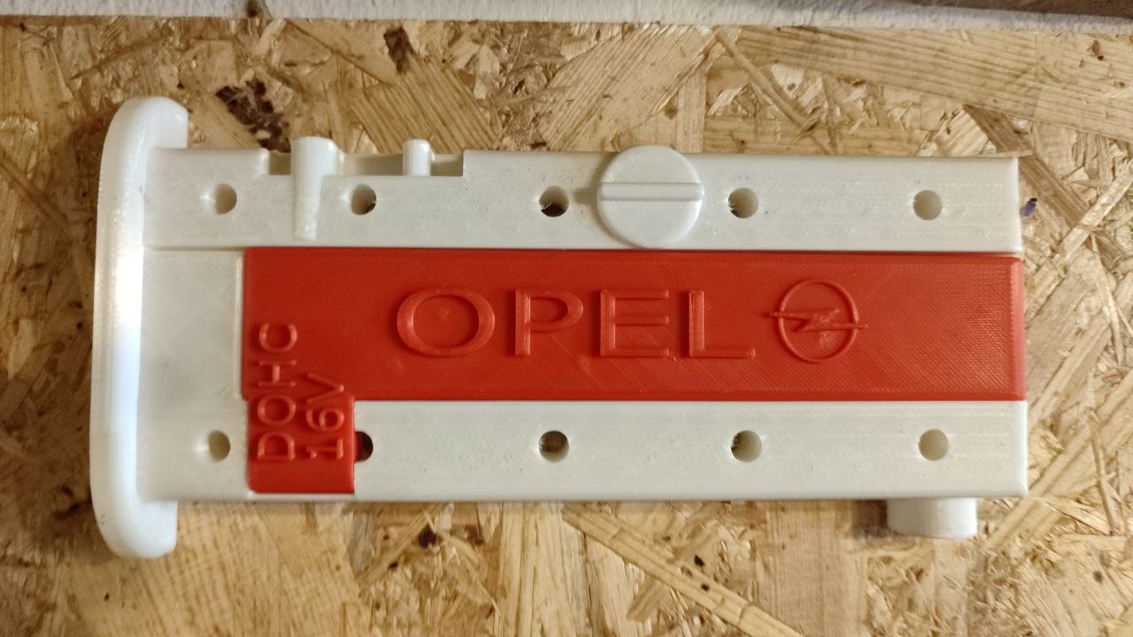 OPEL Zylinderkopf Deko Wand