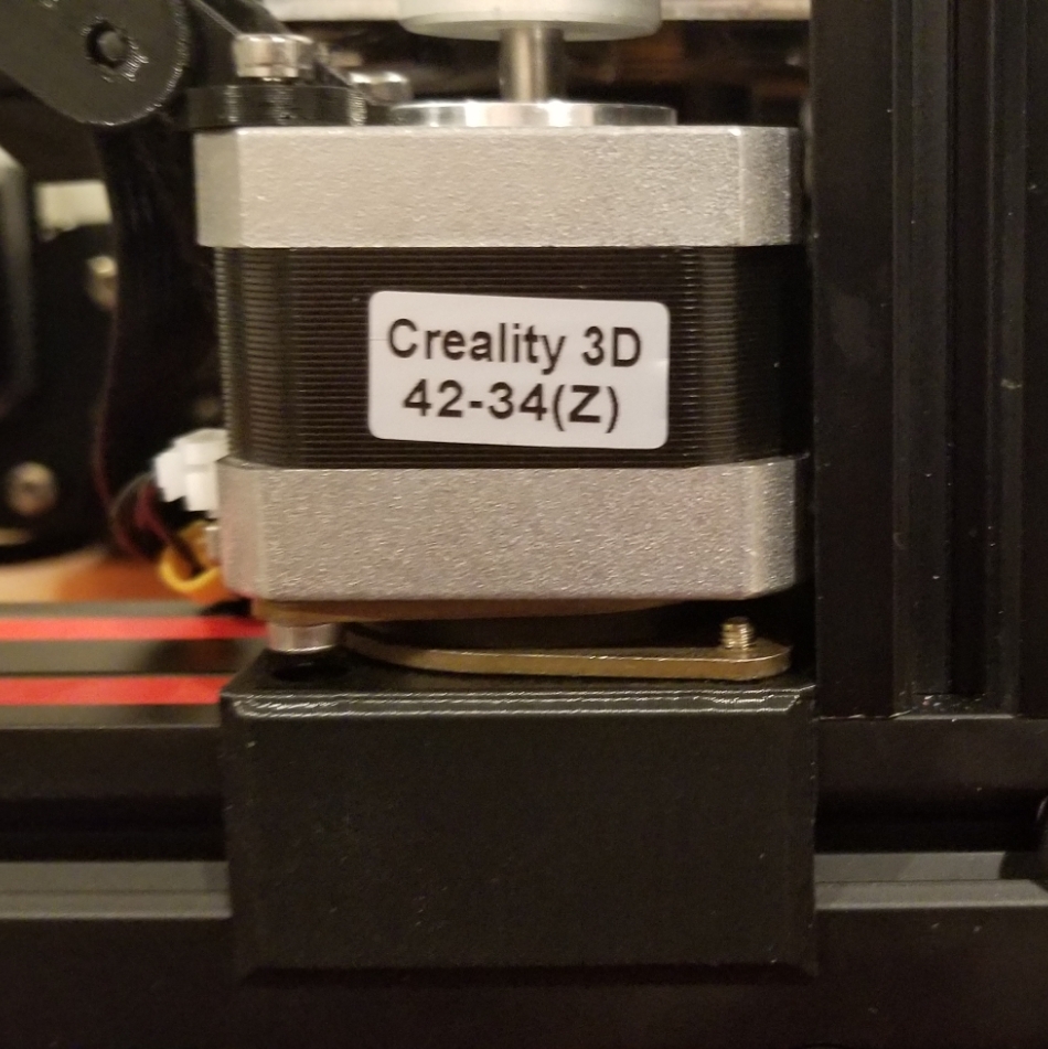Ender 3 ZAxis Stepper Damper Adapter by Ben White Download free
