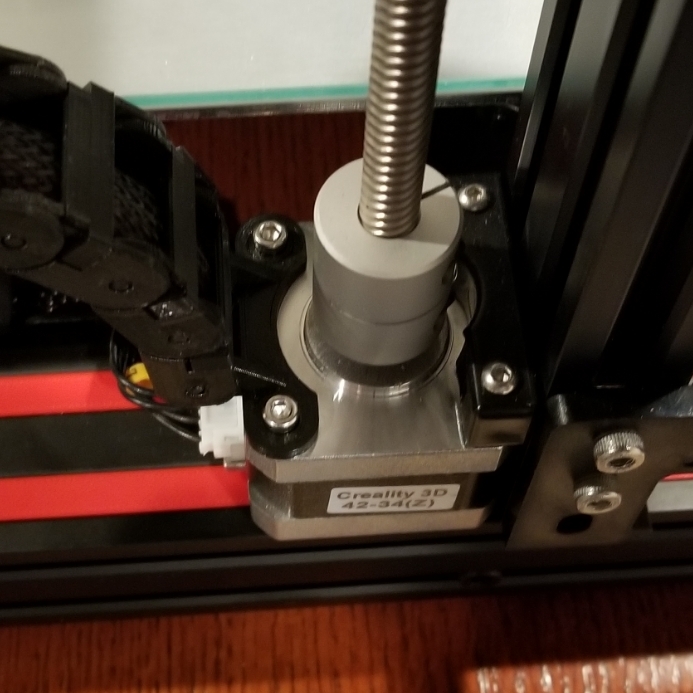 Z-Axis Cable Chain Stepper Mount