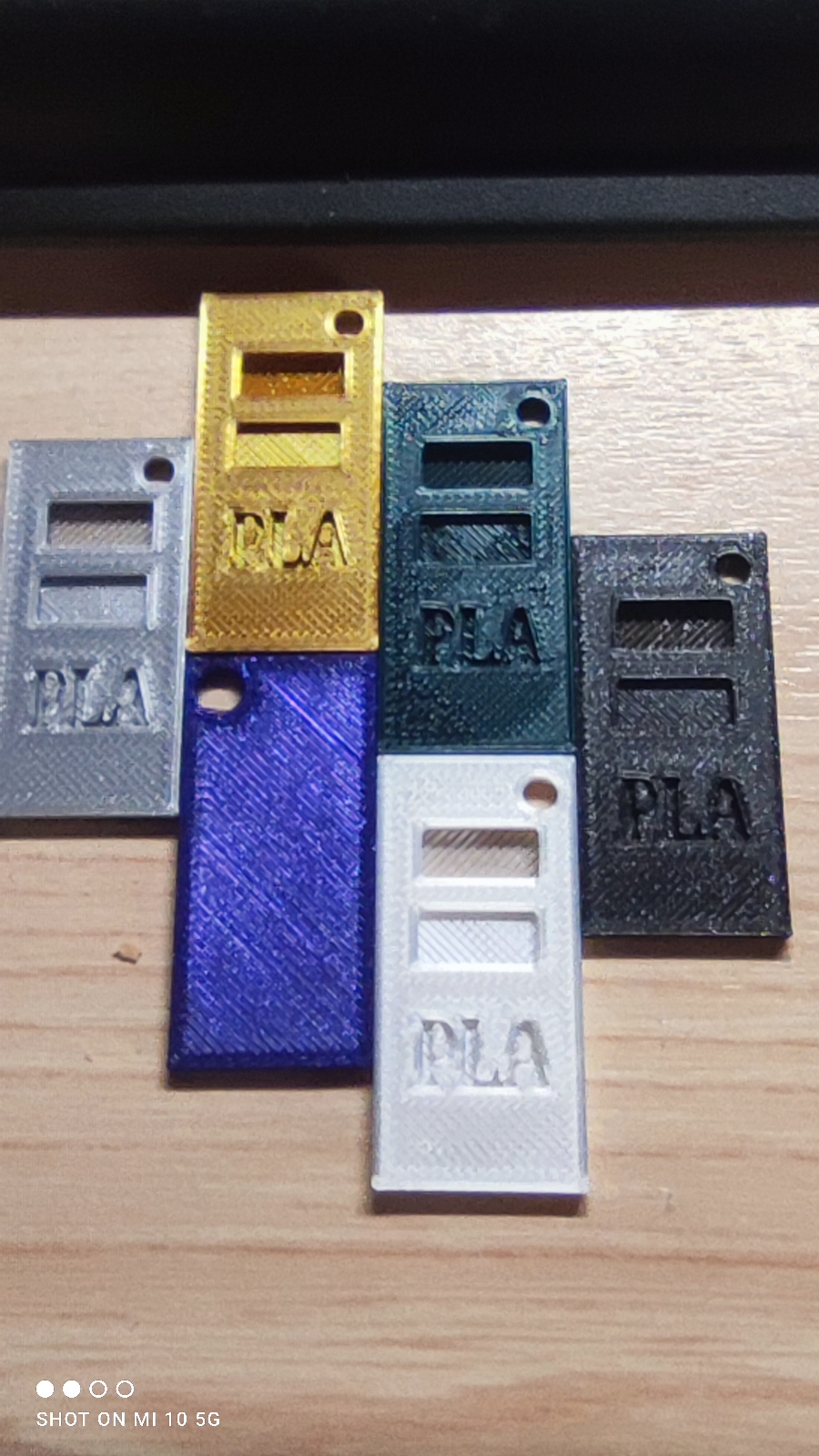 Nuancier pour filament