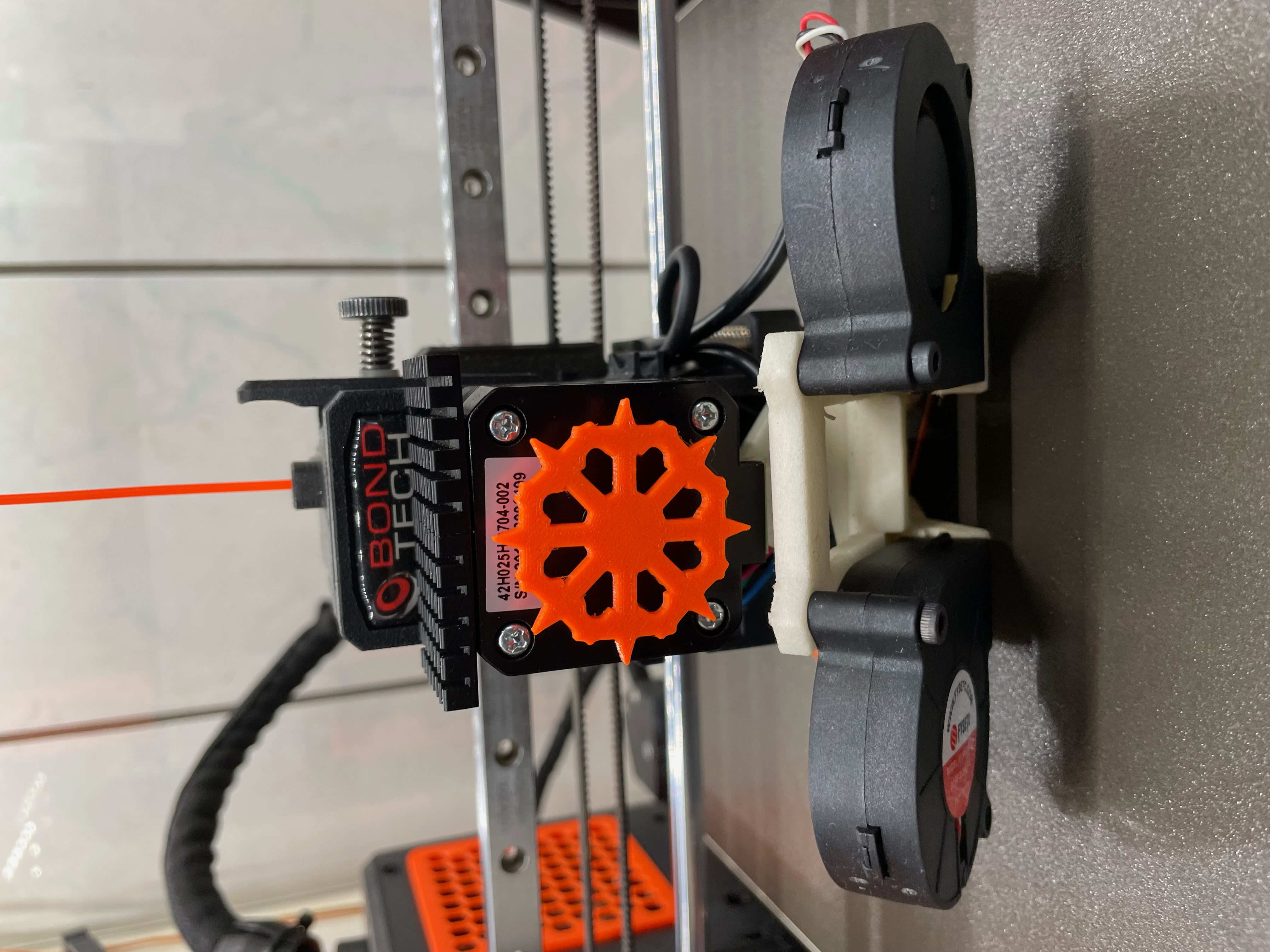 Extruder rotation vizualizer