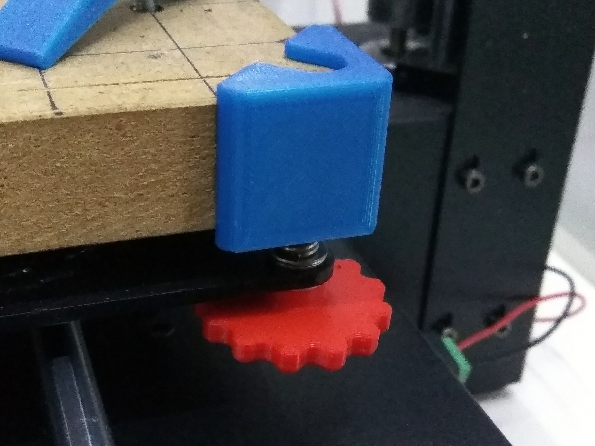 Bed Level Knob